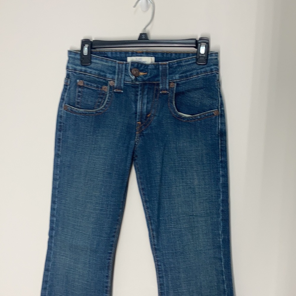 Levi’s flare 515 red tab button flap back pockets size 4P medium - Picture 4 of 15